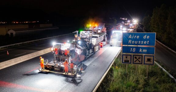 VINCI Autoroutes &#8211; La sécurité sur les chantiers d&#8217;enrobés